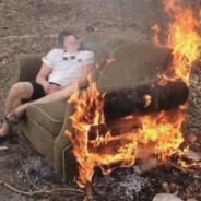 给你表演个倒立