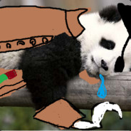 Captain Lazy Fat Panda