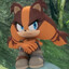 Sticks The Badger