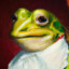 napkin frog