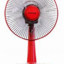 Red fan