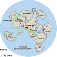 The supercontinent of Rodinia