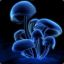 Blue Mushroom