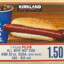 Costco hot dog