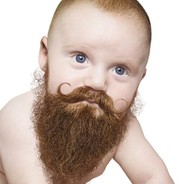 打完就去刮胡子