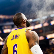 双手一摊 勒布朗詹