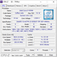 i3 9350k 5.55ghz