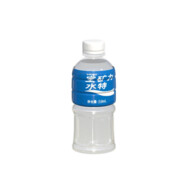 蓝色透明小矿泉水瓶