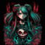 Goth Hatsune-Miku