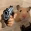 hampter(with his gun)