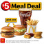 $5 Dollar Meal Deal