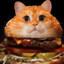 hamburger cat