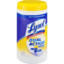 Lysol Dual action wipes