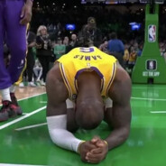 双手一摊、勒布朗詹