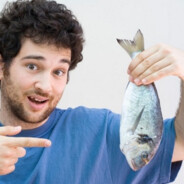 guy with a fish