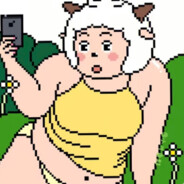 她说话有股孩子气