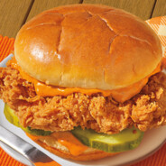 Buffalo ass chicken sandwich