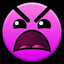 The Geometry Dash Insane Face