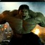 Hulk on fire