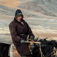 uzbekistani goat herder