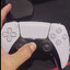 On a controller PS5
