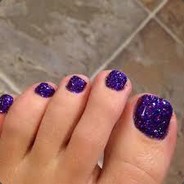 Sparkly Eigth Toe