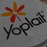 A Yoplait yogurt