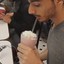 ice takes a sip