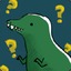 confused dino