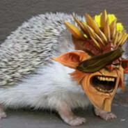 Ёжик делает пыщ-п