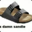 a damn sandle