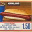 $1.50 Costco Hot Dog