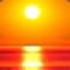 orange sun