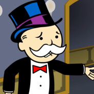 The Monopoly Man but Broke