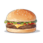 AAA hamburger