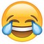 the laughing emoticon