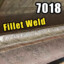 E7018 Fillet Weld