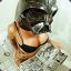 Chica Darth Vader