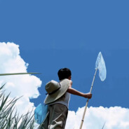 幼儿园的捕鱼手