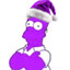 Purple simpson