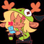 Lesbian Ice Deer Girl