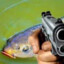 your local fish with a gun