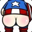 American buttock!!!