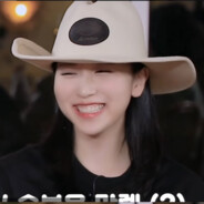 Mina in a Cowboy Hat