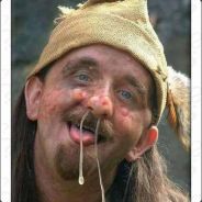 Tajemniczy smark na firance