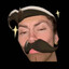 Lash's curly moustache (skrils)