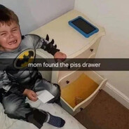piss drawer :(