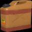 Orange Gas Can