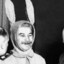 Joseph Stalin in a bunny costume