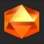 Bejewelled Orange Gem
